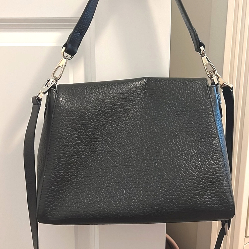 Kate Spade Black Pebbled Leather Shoulder Bag - Picture 3 of 5